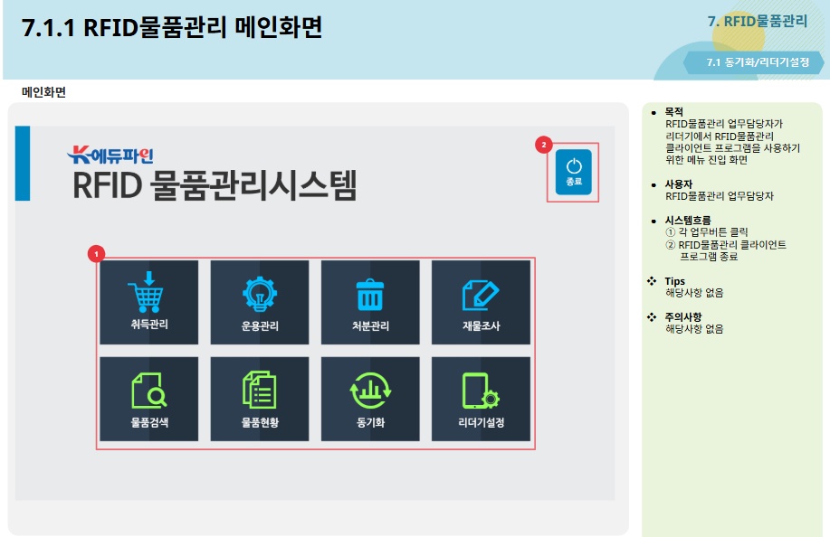 RFID 재고관리